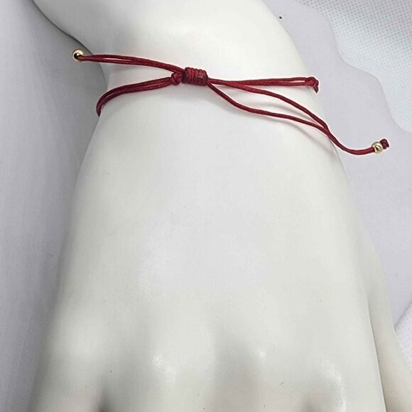 Sterling Silver Evil Eye Red String Bracelet – Symbol of Luck & Protection - Picture 3 of 3